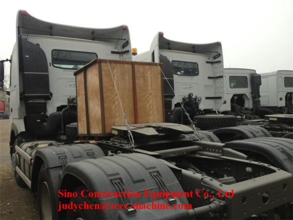 Heavy Duty Prime Mover Tuck Howo A7 10 Wheeler Tractor Truck 420hp Euro 2