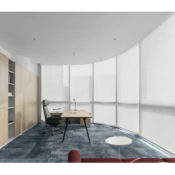 Automatic Battery Operated Motorized Blackout Zebra Roller Blinds Curtains For Windows Zigbee APP