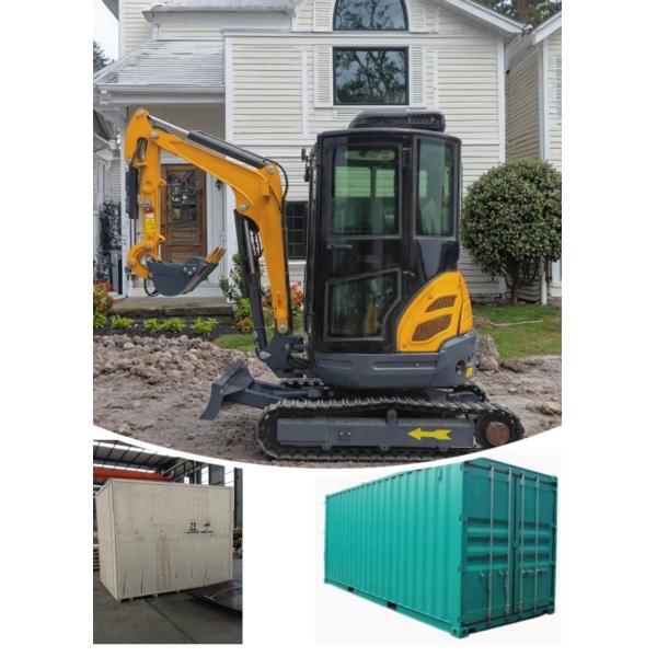 Full Hydraulic Pilot 2.5 Ton Mini Excavator Equipment Multi Purpose Small Digging Machine