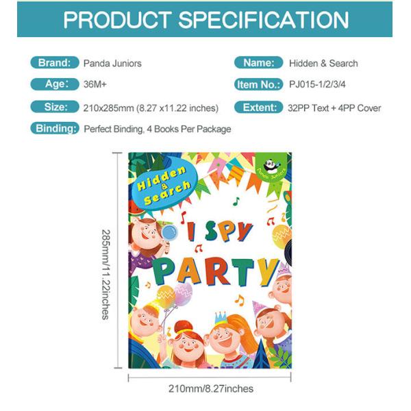 ‎Kindergarten Children Hide And Seek Picture Book Children Parenting Toys