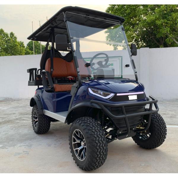 Private Mold Electric Lifted Cart 4 Passenger Chinese Hunting Golf Carts with Rear Disc Brake