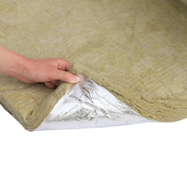 Thermal Insulation Blanket With Fire Resistance Performance Mineral Wool Felt For Roofing And Wall