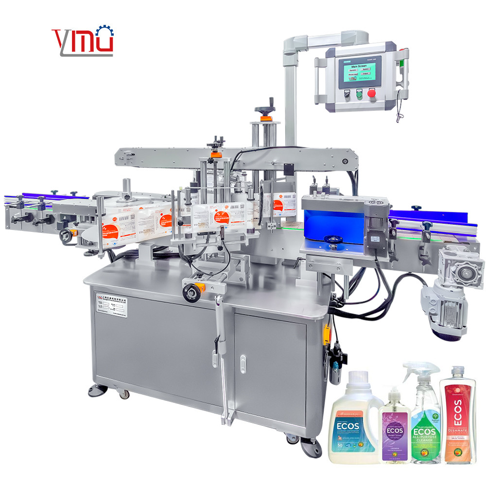 YM620 Автоматический квадратные бутылки маркировщик Джерри может F-Styel кружки две головы маркировочной машины