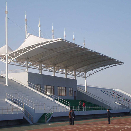 Пядь крыши архитектуры 0.36mm-0.6mm структуры мембраны напряжения Q235B длинная