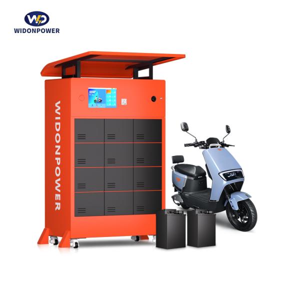Long-Lasting Battery Swapping Station Capacity Up To 312 Battery Swaps Per Day Output Power Customized 2000 Cycle Life