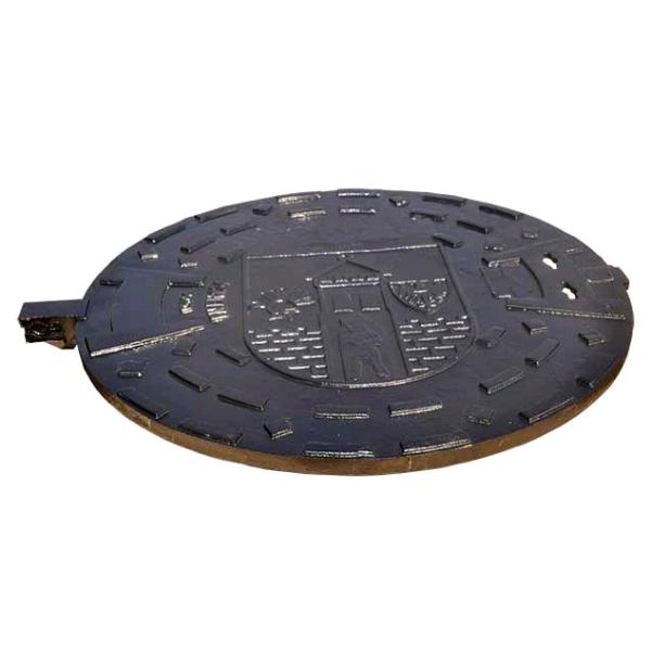 High Strength Cast Ductile Iron Sewer Manhole Cover With Frame Double Seal