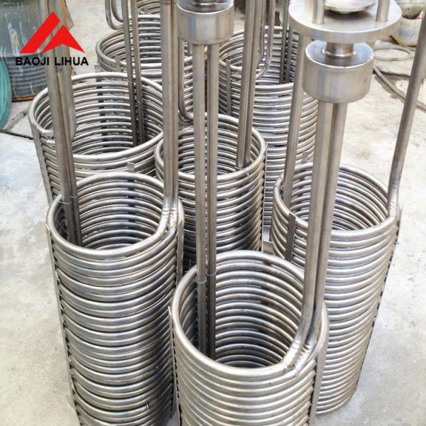 Heat Exchange Aquarium Titanium Evaporator Coils OD 6MM ASTM B337