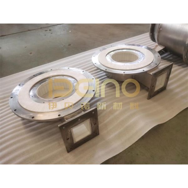 Ceramic Lined Composite Steel Pipe | For Slurry / Ash / Coal Powder Long Distance Conveying