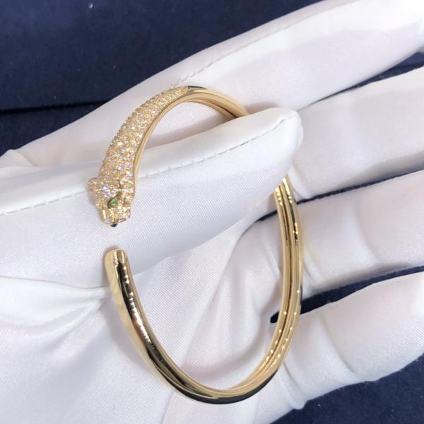 Car Tier PanthèRe De Car Tier Bracelet Fashion Luxury Bracelet Highend Custom 18k Gold Jewelry Natural Diamond