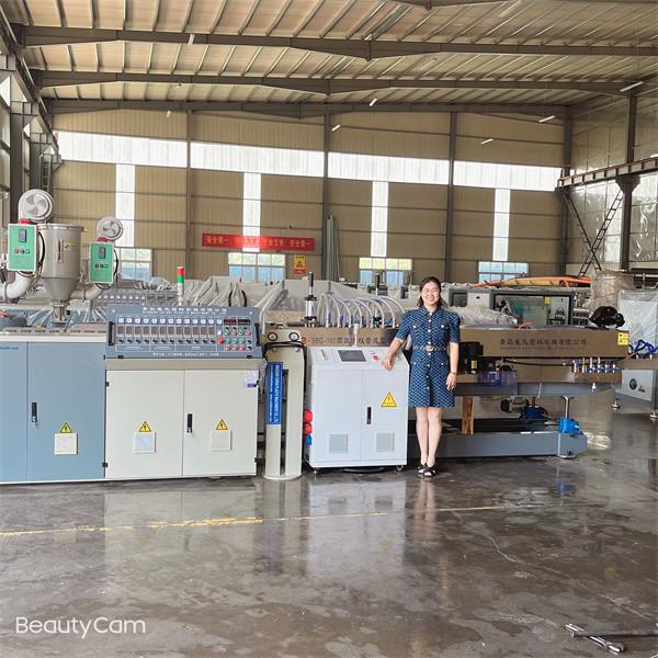 Customizable 75mm Corrugated Pipe Extrusion Line with 22 Rpm Screw Speed and 0.6-3m/min Line Speed