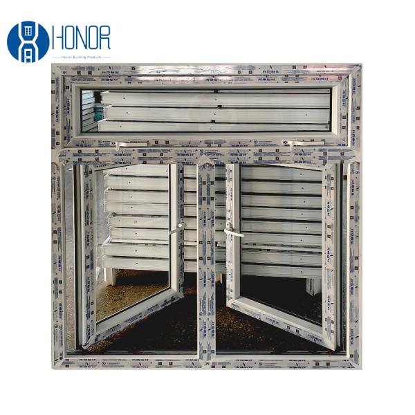 Soundproof & Thermal Break PVC/UPVC Casement Windows for Residential House, Courtyard & Leisure Facilities