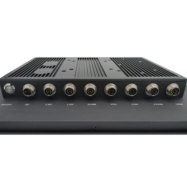 Высокая точность 5 связывает проволокой сопротивляющийся ПК IP65 панели экрана касания полностью водоустойчивый промышленный