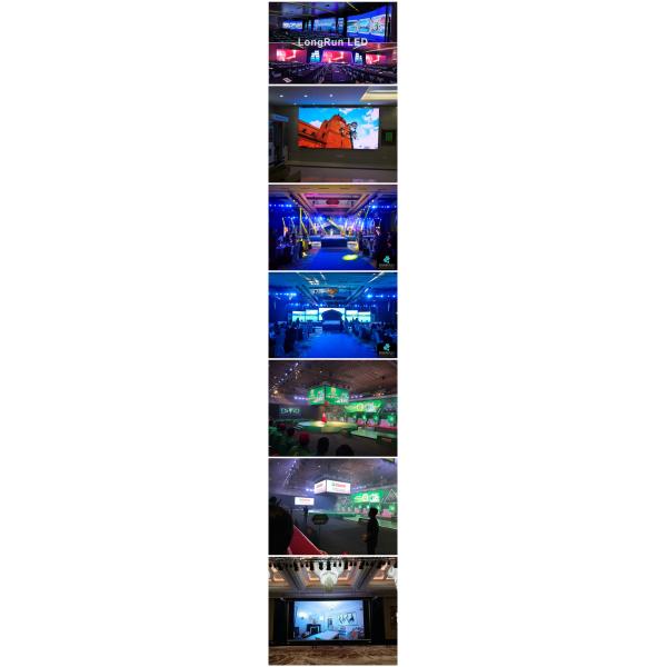 Stage Use P2.604mmIndoor Rental LED Display Cabinet Size 500*500mm 1/32 Scan