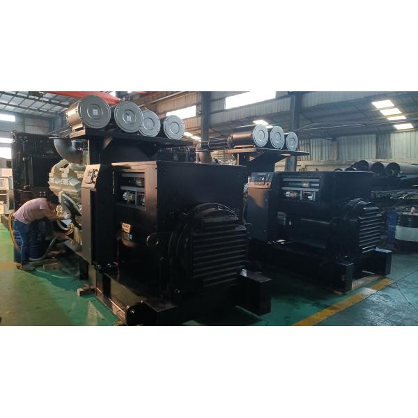 Генераторы высокого напряжения Cummins 2500kva 6.3kv для морских портов в режиме ожидания