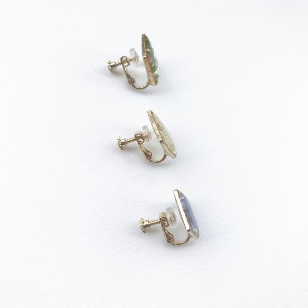 Nami Design Studio Handmade Plant Cube Real Flower Delicate Jewellery Earrings For Girl Friend