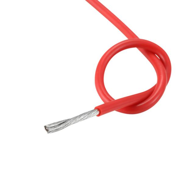 A borracha de silicone isolou o fio bonde 600V 150C do fio UL3123 20AWG
