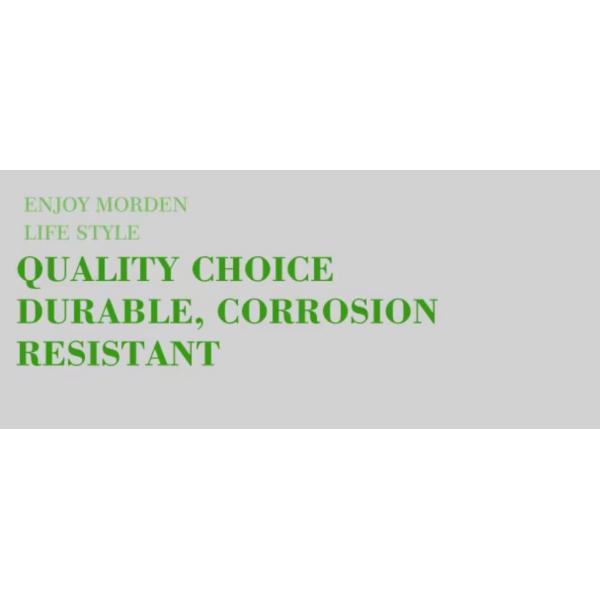 Residential Security Exterior 304SS Stainless Steel Safety Gate Single Door