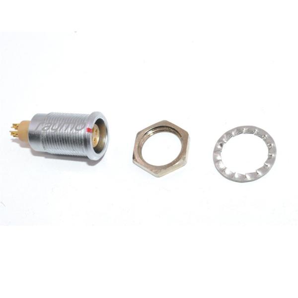 EGG 0B 305 LEMO Push Pull Circular Connector Black Chrome Plated Brass Housing