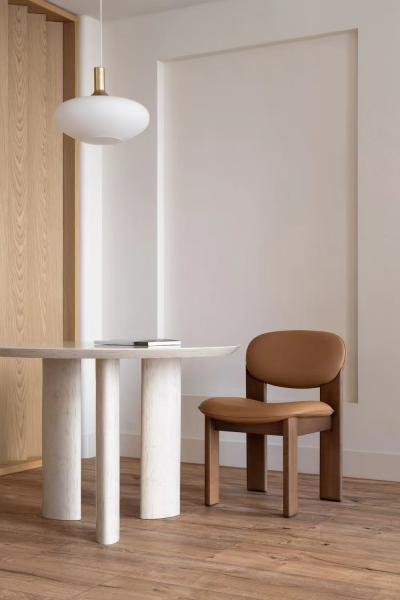 Cadeira de jantar de hotel moderno de estilo italiano