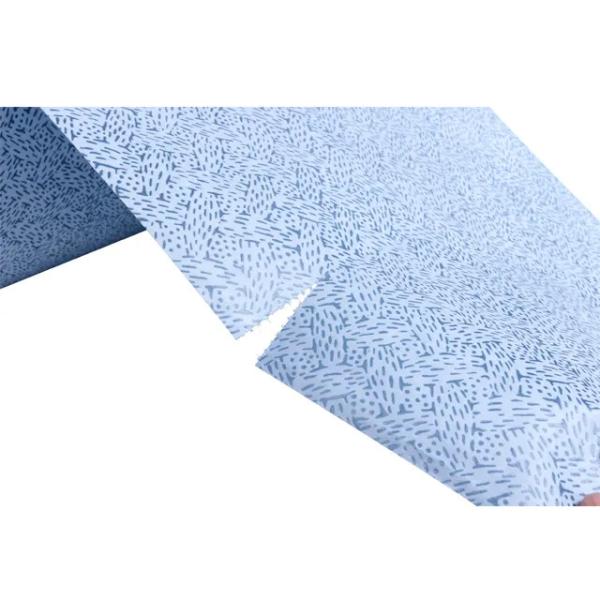 Сплавленные синие тяжелые промышленные салфетки роллы Полипропиленовый материал