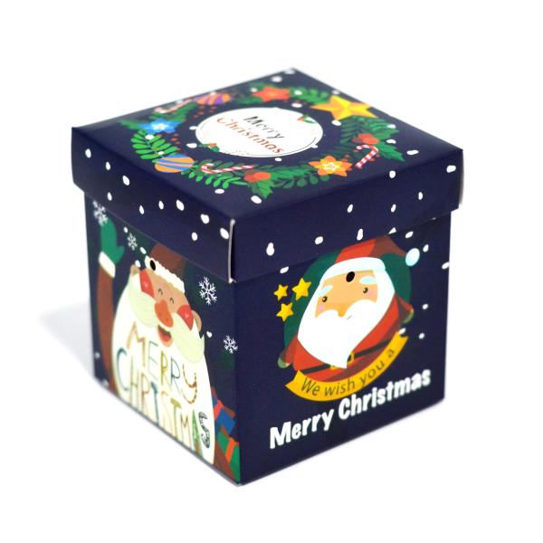 Настройка красного рождественского украшения Шоколадные конфеты Подарочные упаковочные коробки для рождественского подарка