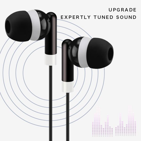 Tour Guide Headphones with 20Hz 20KHz Frequency Range and Single PIN Disposable Wired Earphones