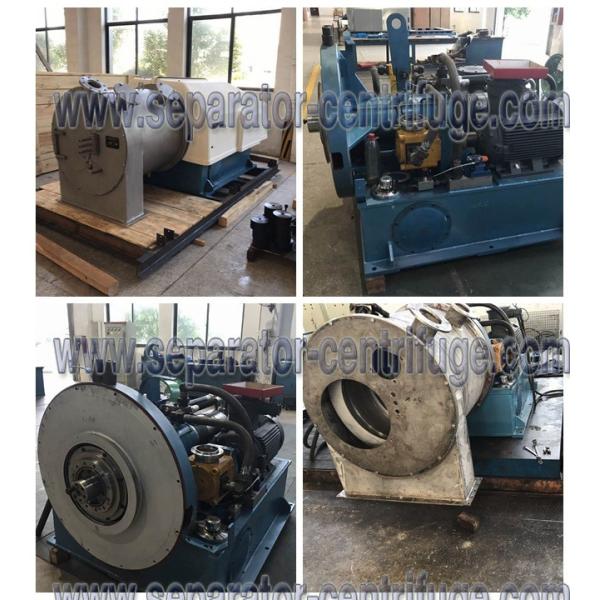 Центрифуга толкателя 2 этапов горизонтальная непрерывная для соли снега