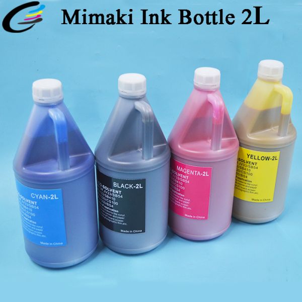 Quick Drying 2L Eco Solvent Water Based Ink Bag For Mimaki CJV300-130 CJV300-160