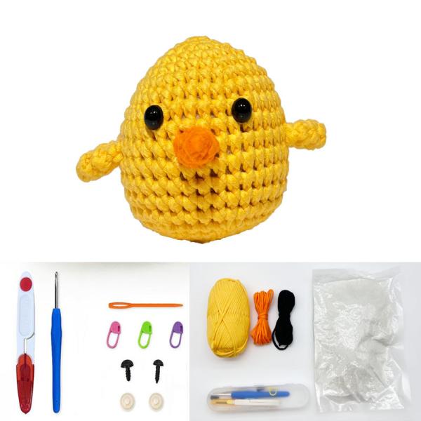 Милая цыпочка DIY Crochet Kit Crafts Knitting Tool Kit 1/16NM