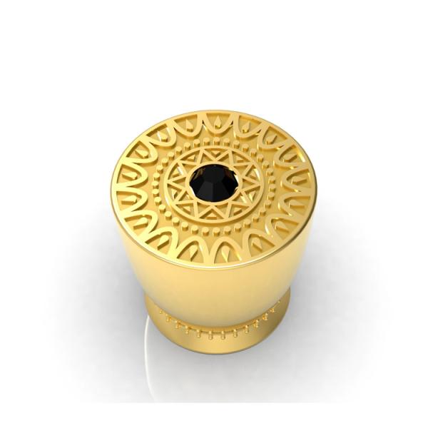 Вися гравировка лазера крышки флакона духов плакировкой 71.5g IGES