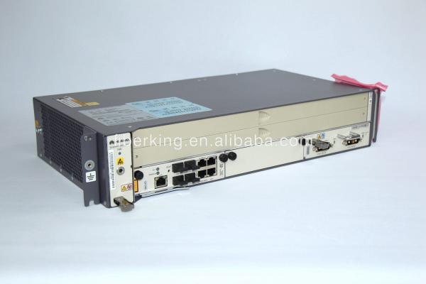 Huawei MA5608T OLT chassis with 1xMCUD 1xMPWC  single GE DC power optical line terminal