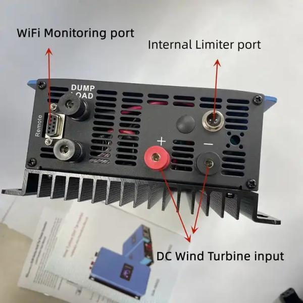 2Kw Wind And Solar Hybrid Charge Controller Inverter Wind Turbuin Inverter Without Battery