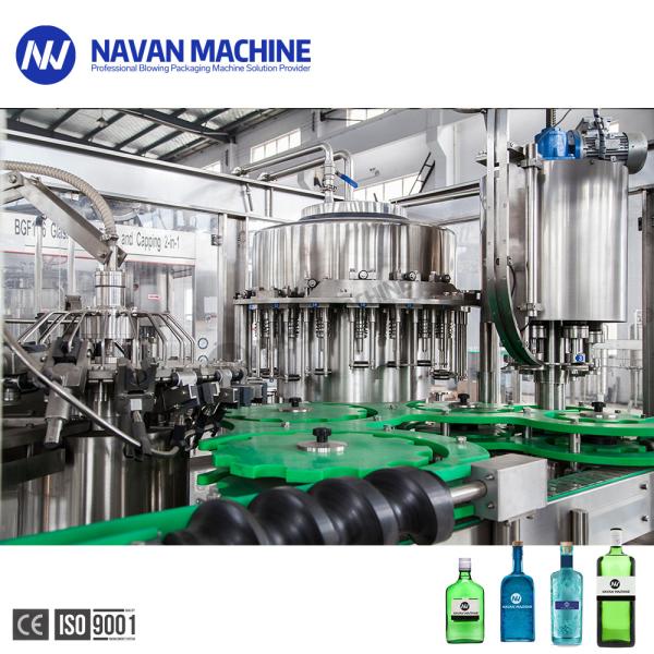 Monoblock 5000BPH Glass Bottle Vodka Washing Filling Capping Machine