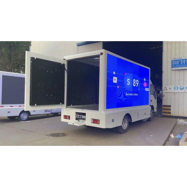 P3 P4 Mobile Billboard Truck Small Digital LHD LED Screen Advertising Van