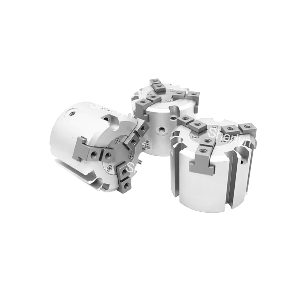 Double Acting MHS2-25D 25 Bore SMC Two Jaw Clamping Cylinder