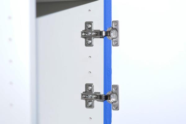 Six Tier White Storage Locker Anti - Odor H2000 × W933 × D470mm Heat Resistant