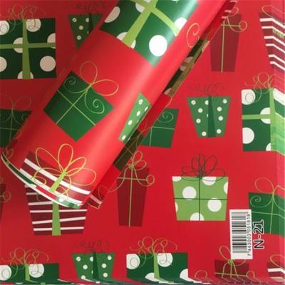 60g 500*700MM Holiday Gift Wrapping Paper Customized Color