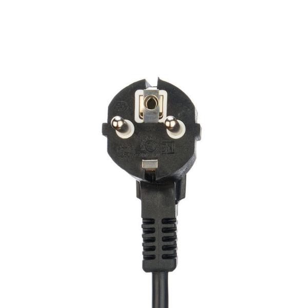 Electrical Plug 1.5M or Customized Cable Length European Power Cord of Pure Copper AC 3 Prong Plug C13 and Ground Wire Extension
