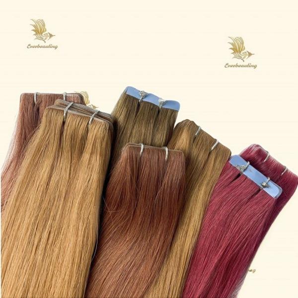 2024 Trend Popular Tape Pre-Bonded Style Hair Extensions in 50cm * 8cm * 3cm Package Size