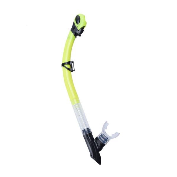 Tubo seco do mergulho autônomo dos tubos de respiração com o adaptador bucal 100% do silicone