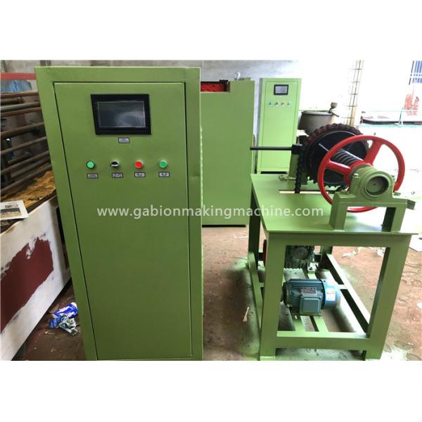 3.5mmワイヤーのための大きい六角形の金網の溶接機/ガビオンの金網機械