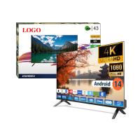Téléviseur LED intelligent Full HD 2K 4K 32 40 50 55 65 pouces Android WiFi prêt