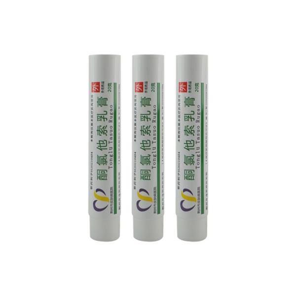 white empty oval skincare tube plastic squeeze tube custom cosmetic BB cream liquid packaging containers with cover