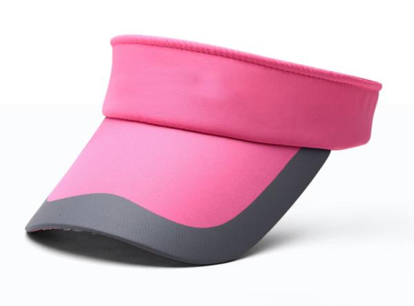 Pantone Color Sun Visor Hat Cap UV Protection 100% Cotton Visors