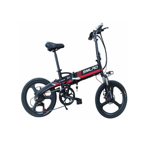Foldable 20 Inch Electric Bike , Electric City Bike Aluminum Alloy 6061 Frame