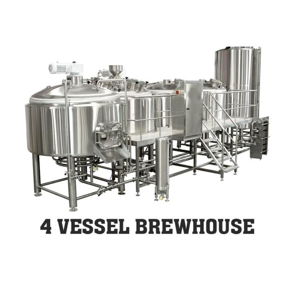 35HL Large Brewing Equipment Fabrication SS316 Material Advanced CIP Cleaning System