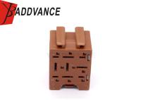 Terminais de Pin Automotive Relay Connector With da cor 9 de Brown da personalização da fábrica