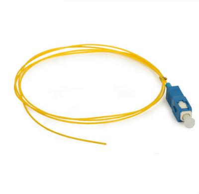 PC da trança da fibra ótica do SC, UPC e APC 0.9mm único modo ou IL
