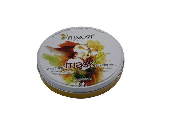 Round Facial Mask Tin for Sale
