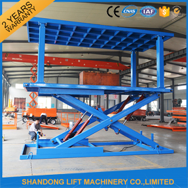 5Т 3М в поле Ссиссор тип система подъема двойного слоя автомобиля/подъема автомобиля гаража